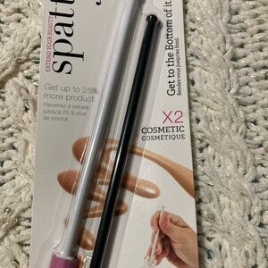 Spatty 2 piece cosmetic spatula set